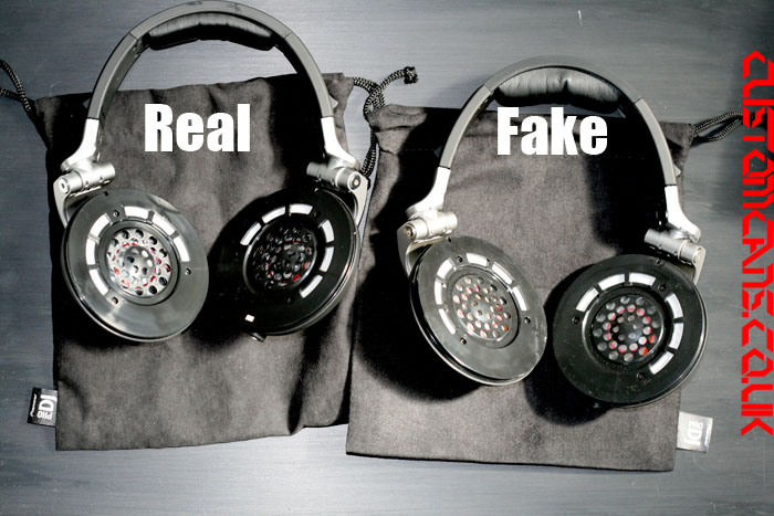 How to tell fake headphones frem real 