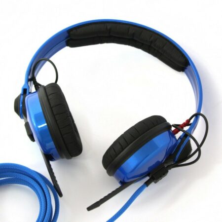 Custom Cans Deep Blue Sennheiser HD25 DJ Headphones