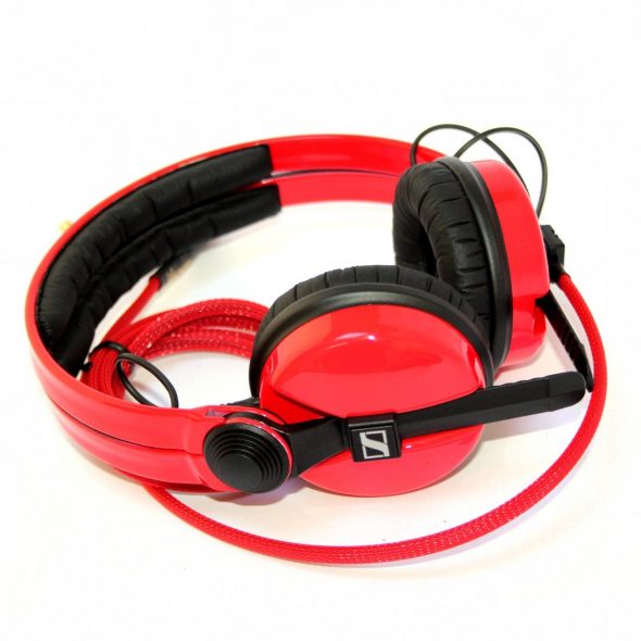 Flame Red Sennheiser HD25 DJ Headphones HD 25-0