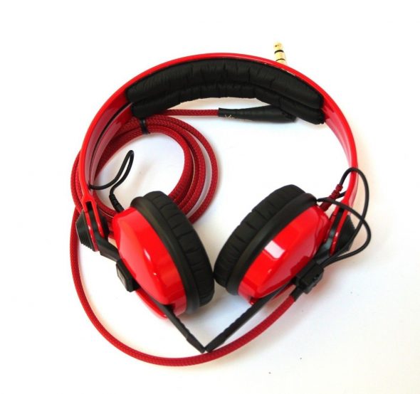 Flame Red Sennheiser HD25 DJ Headphones HD 25-2472