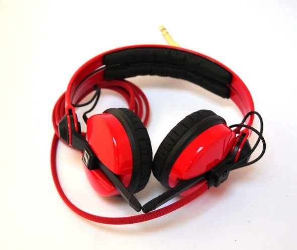 Flame Red Sennheiser HD25 DJ Headphones HD 25-2474