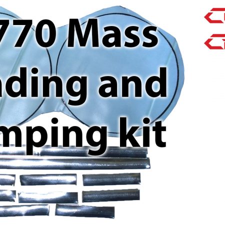 Custom Cans Mass Loading & Damping Kit for DT770 and Custom one pro