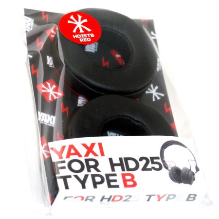 Red Yaxi Type B pads for sennheiser HD25 mk II – Fits all HD25 Range