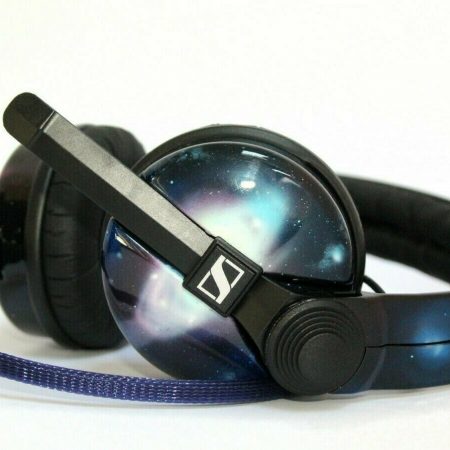 Custom Cans Space Starry Sky Cosmos Sennheiser HD25 Headphones Ready to Ship