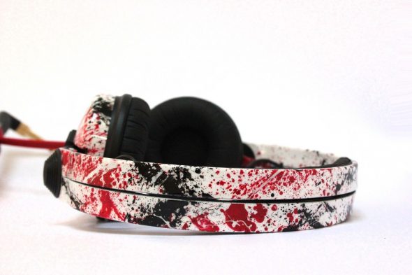 Custom Painted Sennheiser HD25 Headphones