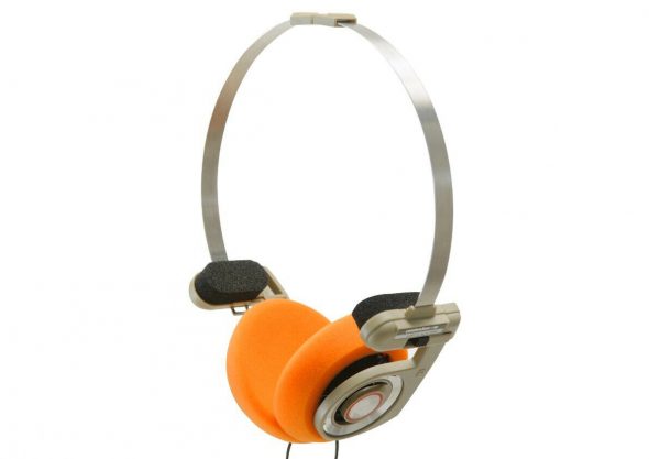 Orange pads for Koss PortaPro headphones
