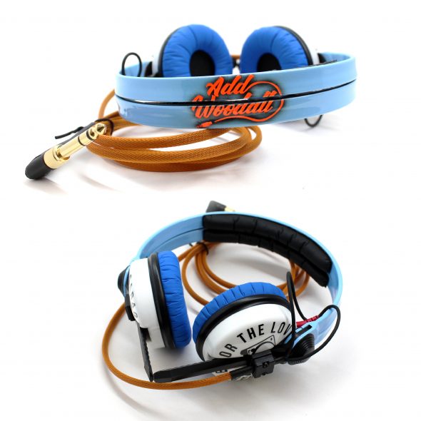 Add-Woodhall Custom design Sennheiser HD25 DJ Headphones