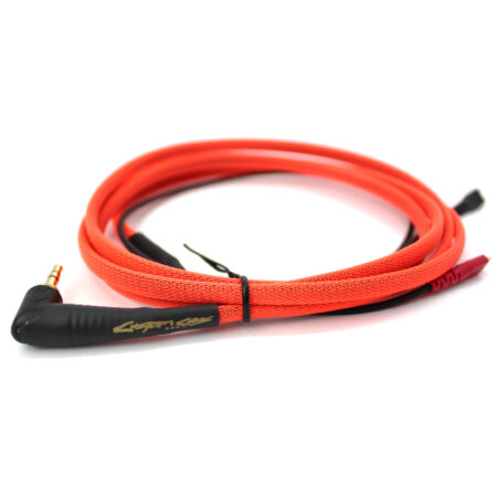 Sennheiser Original Genuine Replacement Cable for HD25 1.5m (UV Red) – Also fits HD25 Amperior, HD25 Aluminium