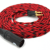Focal Elear Clear Cable 4-Pin Male XLR (2.4m, Red and Black) Ready to Ship