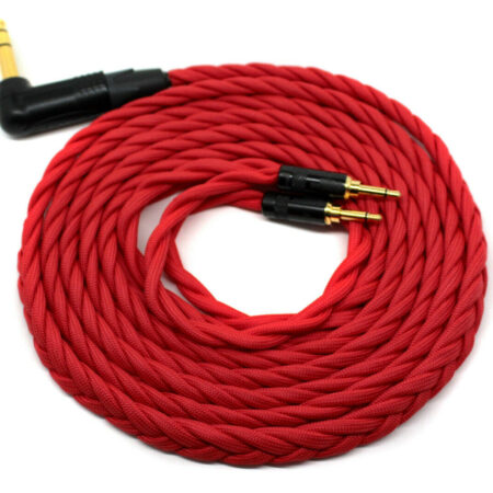 Focal Elear Cable 6.35mm Angled Jack (2.5m, Red) Ready to Ship