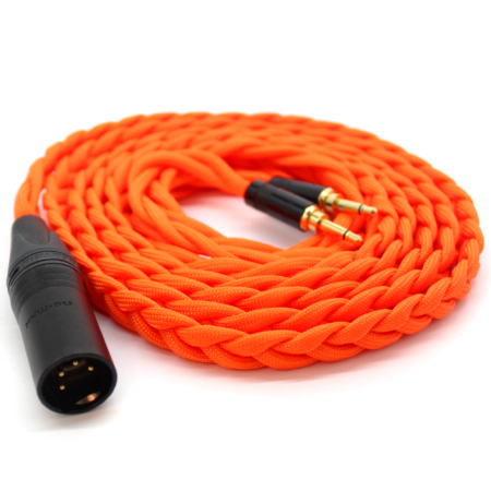 Focal Elear Cable 4-Pin XLR Male (2m, Orange) Ready to Ship
