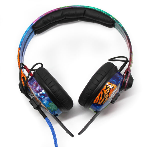 Sennheiser HD25 Tiger Jungle Design DJ Headphones 4