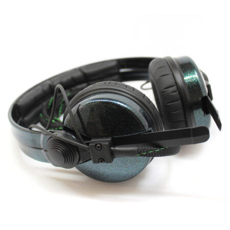 Custom Cans Nebula Sparkle Multicolour Glitter HD25 headphones Ready to Ship