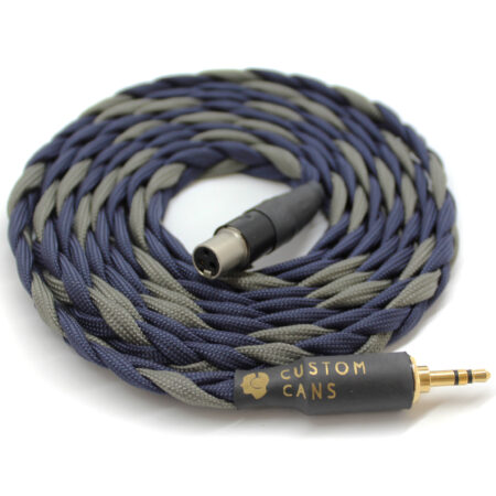 Beyerdynamic DT1770 DT1990 Cable 3.5mm Jack (2m, Navy and Grey) Ready to Ship