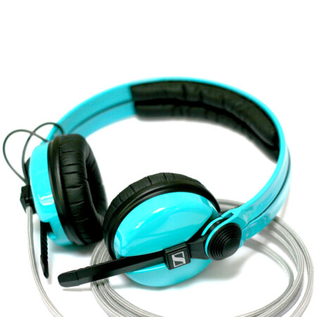 Custom Cans Turquoise Blue HD25 DJ Headphones