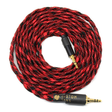Beyerdynamic Custom One Cable 3.5mm Jack (2m, Red and Black) Ready to Ship
