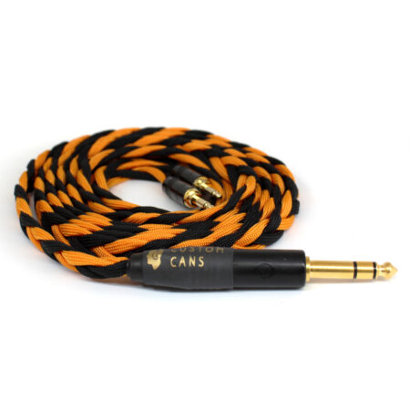 Focal Elear Cable 6.35mm Jack (2m, Orange and Black) Ready to Ship