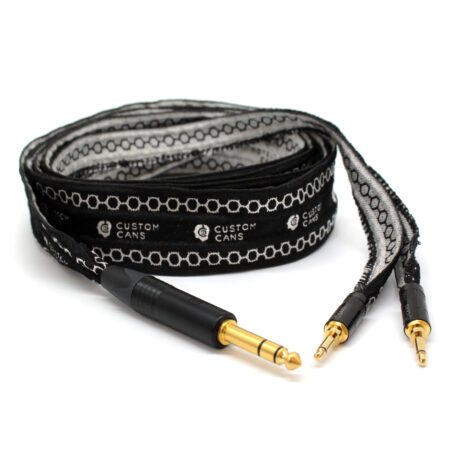 Ultimate cable for Focal , Hifiman, Denon and many other headphones that take 2 x 3.5mm connectors